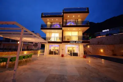 Duplex de luxe de 3 chambres à coucher à Kalkan