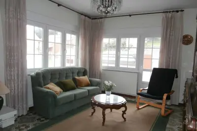 Image de appartement avec vue panoramique à cinq minutes de la plage