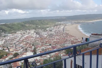 Image de Nazareth panoramique Vue sur la mer et la plage de sciage proximité de la plage 2/6 personnes