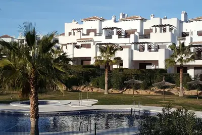 Image de Bel Appartement Pueblo Salinas K, Vera playa, 2 terraces, piscine, Wifi