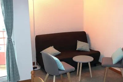 Image de Studio mezzanine 2 à 4 personnes Ax les Thermes centre avec balcon