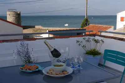 Image de Magnifique élégante maison de plage 3 * à 30m de la mer, Noirmoutier, France