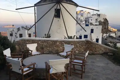 Image de PROPRIÉTÉ Traditionnelle De Moulin À Vent À Chora