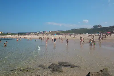 Duplex avec terrasse sur la plage de Rapadoira, Foz (Galice)