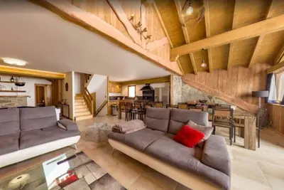Image de Chalet d'exception -pied des pistes - jacuzzi, sauna, salle cinéma