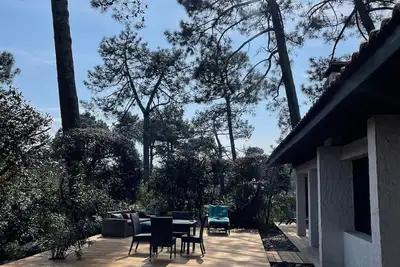 Cap ferret-La vigne 5 min à pied du Bassin et 15min à pied OCÉAN