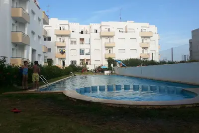 Image de Appartement Ă Tanger, en bord de mer avec piscine et garage.