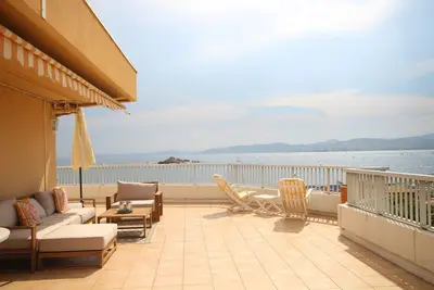 Image de Penthouse Appartement Magnifique Mer, Saint Raphael, 6 Personnes Tout Mod Cons