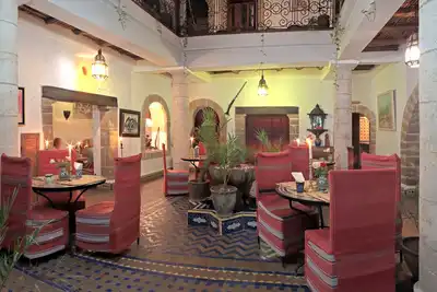 Image de Riad de 18 eme siecle au centre de la medina d'essaouira