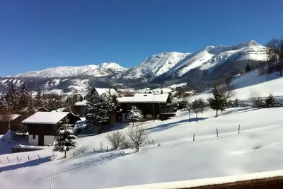 Image de Unique! Very nice apartment. in chalet \"le SanMarToine\" with stunning views