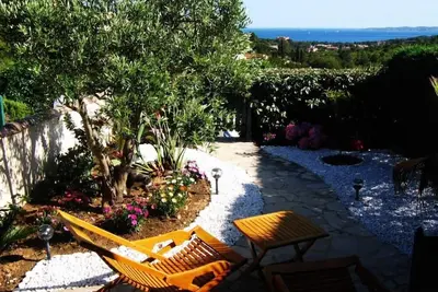 Image de Appartement climatisé Terrasse vue mer panoramique domaine privé piscines tennis