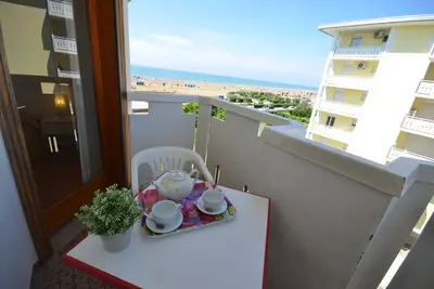 Image de Appartement de vacances avec climatisation et balcon