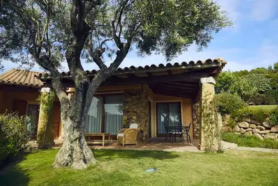 Superbe villa de luxe avec privée 300mt de jardin de la plage