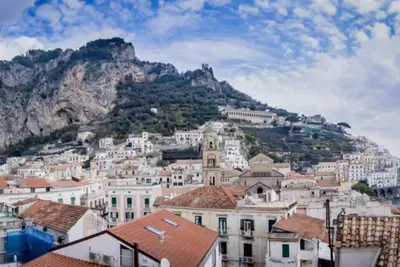 Image de Maison Amalfitaine des Grecs Terrasse et vue sur la mer
