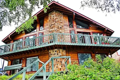 Image de 2 chambres Kenai River Hideaway-situé directement sur la rivière Kenai!