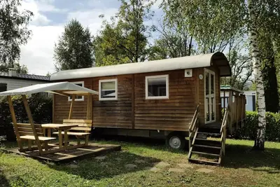 Image de Roulotte 21m2 4 Personen