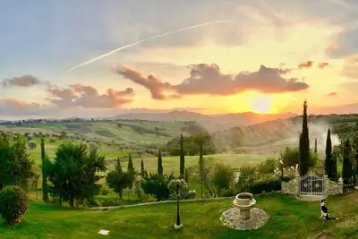 Image de Ferme en Toscane - piscine-vue panoramique-près de la mer Pise Sienne Florence