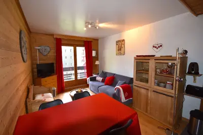 Image de Appartement à Méribel-Mottaret  3 étoiles, skis aux pieds