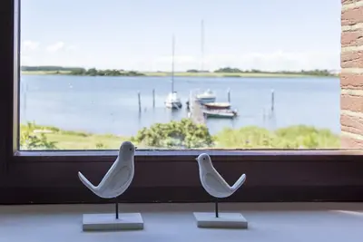 Image de Emplacement direct sur le Schlei: appartement à l'étage avec une vue fantastique