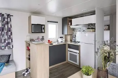 Image de Mobil-home Luxe 40m² 3 chambres 2 salles de bains 6 personnes
