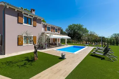 Image de Top ***** Villa Zaneta, piscine chauffée, WiFi, grill, WiFi gratuit