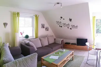 Image de appartement calme à Wald- u. Près de la plage, lave-linge, balcon, Wi-Fi