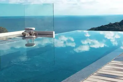 Image de Villa Luxe Sa Tuna, piscine miroir chauffée Tres Belle Vue Mer