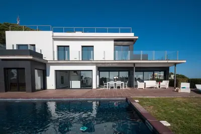 Image de Vacation Villas - Villa moderne romaine à Lloret de Mar - Vue sur la mer, Ac / Wif