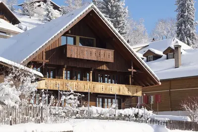 Image de Penthouse spacieux avec vue imprenable sur la montagne et le lac: Ackaert - Top of Thun