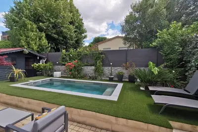 Image de Charmant T2 Montpellier proche Arceaux avec jardin
