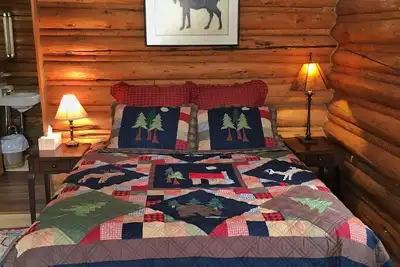 Image de Cabine privée dans un ranch d’hôtes isolé. Pêche!