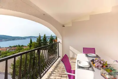 Image de Appartement de vacances avec vue sur la mer à 250 m de la plage