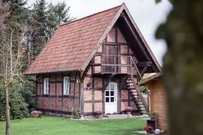 Image de Détente et paix à la campagne, près de la lande de Lunebourg