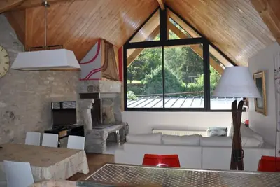 Image de Chalet de montagne rénové par un Architecte en plein centre