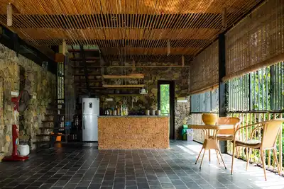 Image de Suoi House avec un environnement étonnant se combine avec un style japonais chez l'habitant