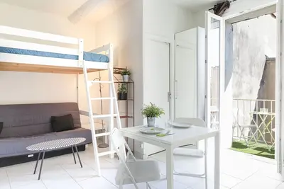 Image de Chez Dominique - Studio 2-4pers centre Antibes Fourmilliere - 1er