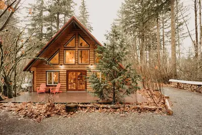 Image de Glacier Ressorts Cabin # 21 - Cette famille dit la maison Cabin in the Country!