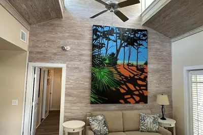 Image de Suite Townhouse avec 1 Lit, 1 Baignoire, Cuisine et Canapé-Lit