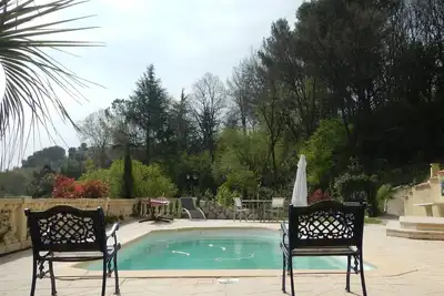 Image de Studio avec piscine privée à 5 minutes de la mer