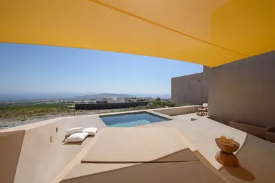 Image de Royal Albus Court, 2 villas et une suite avec piscines privées, vue sur la caldera