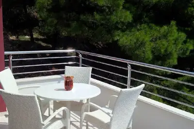 Villa Divina avec piscine extérieure, meilleure vue, directement sur la mer, plage privée
