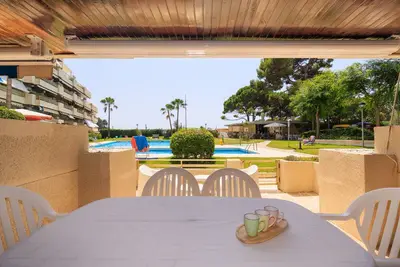 Image de Appartement rdc avec piscine et access direct à la plage · Playamero 225