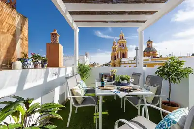 Image de House with amazing Terrace in old town. Alhondiga