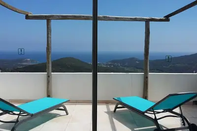 Maison de caractère avec vue panoramique magnifique