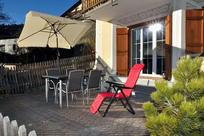 Image de Central, situation ensoleillée dans la partie pittoresque du village \"Scuol-sura\"