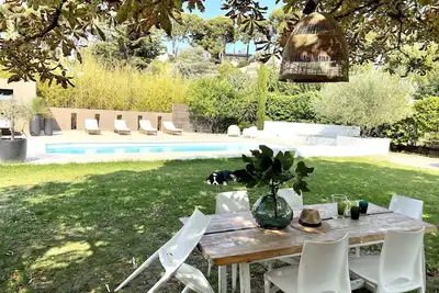 Image de Cassis, Villa, 6 min à pied de la plage, climatisée, piscine, grand jardin