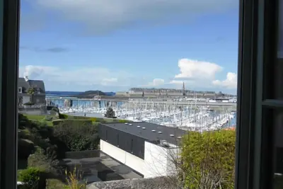Image de Appartement duplex avec vue mer sur Saint-Malo et garage