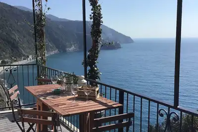 Image de Rose des vents. Appartement entier avec vue sur la mer. Prix spéciaux