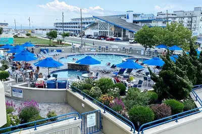 Image de Wildwood Crest - Condo Oceanview - Plage de l'autre côté de la rue