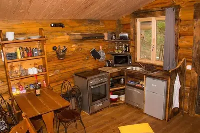 Image de Chalet en rondins Les Convers